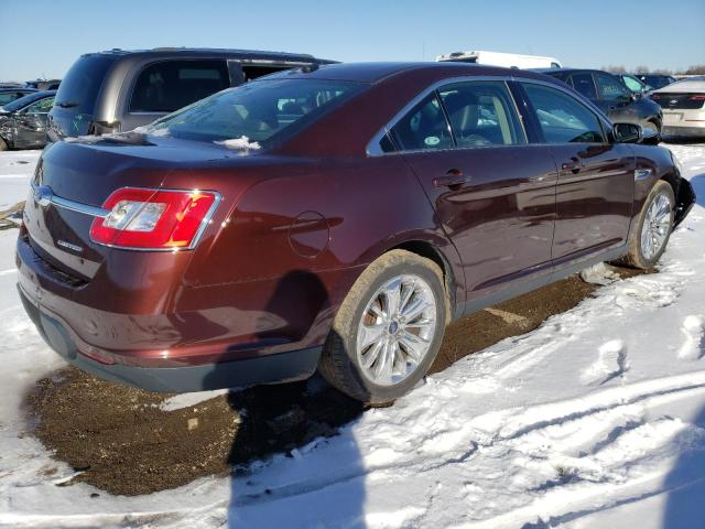 1FAHP2FW3CG101413 - 2012 FORD TAURUS LIMITED BURGUNDY photo 3