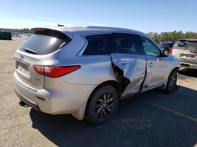 5N1AL0MN3DC343564 - 2013 INFINITI JX35 SILVER photo 3