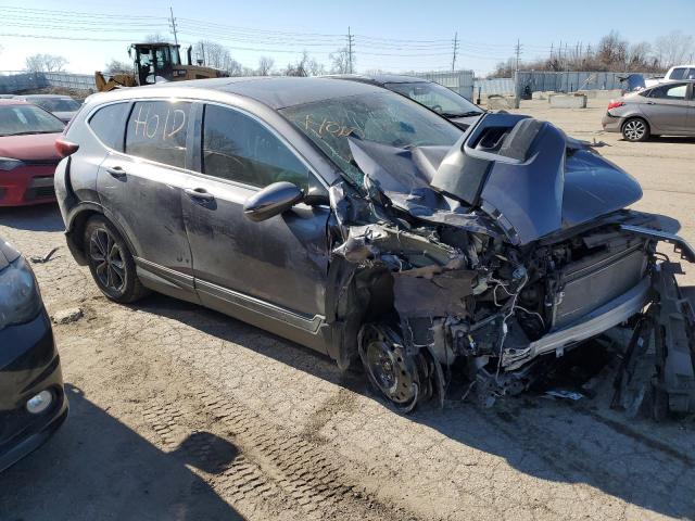 7FARW2H50ME009889 - 2021 HONDA CR-V EX GRAY photo 4