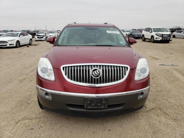 5GAER23768J102152 - 2008 BUICK ENCLAVE CXL RED photo 5