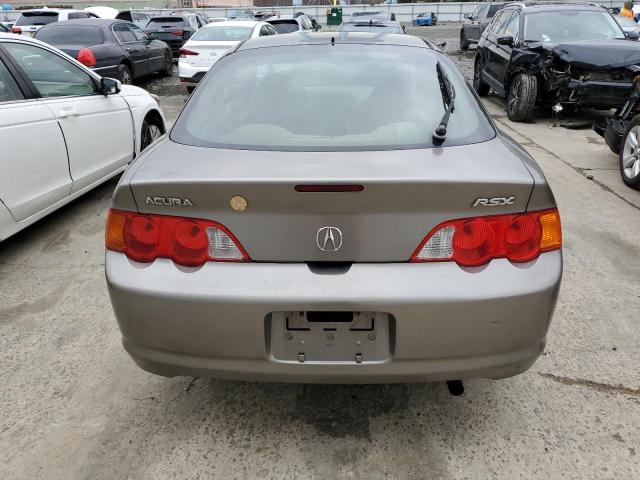 JH4DC54892C024495 - 2002 ACURA RSX SILVER photo 6