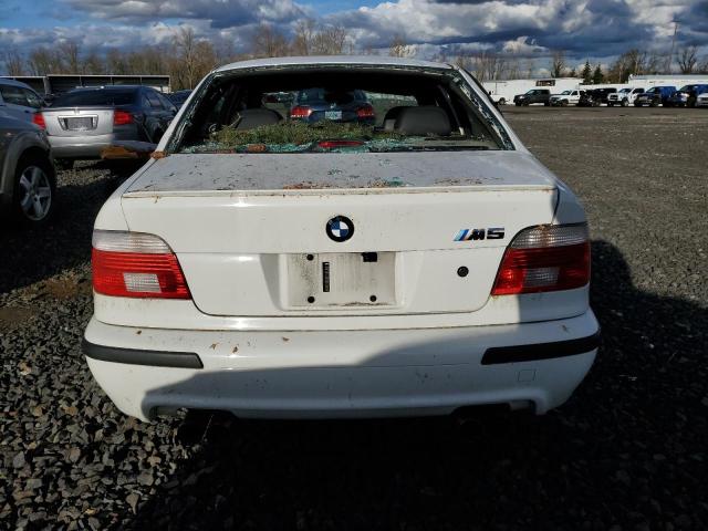 WBSDE93451BZ99347 - 2001 BMW M5 WHITE photo 6