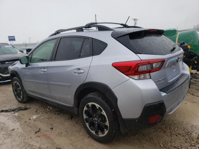 JF2GTABC4N8250063 - 2022 SUBARU CROSSTREK SILVER photo 2