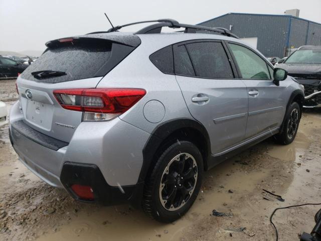 JF2GTABC4N8250063 - 2022 SUBARU CROSSTREK SILVER photo 3