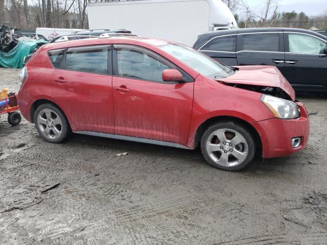 5Y2SM67099Z413419 - 2009 PONTIAC VIBE RED photo 4