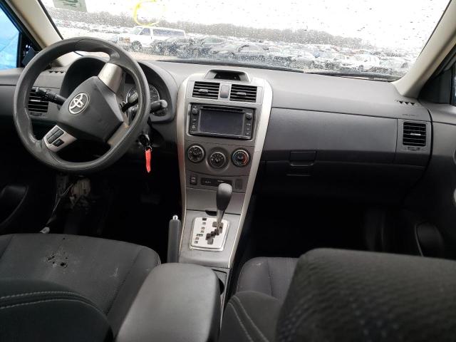 2T1BU4EEXDC952637 - 2013 TOYOTA COROLLA BASE SILVER photo 8