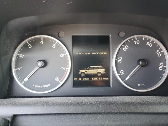 SALSF2D49CA758085 - 2012 LAND ROVER RANGE ROVE HSE BLACK photo 9