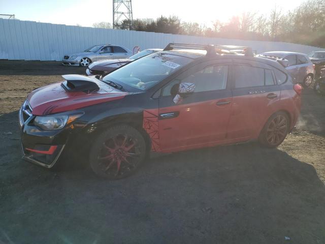 JF1GPAA6XG8209119 - 2016 SUBARU IMPREZA RED photo 1