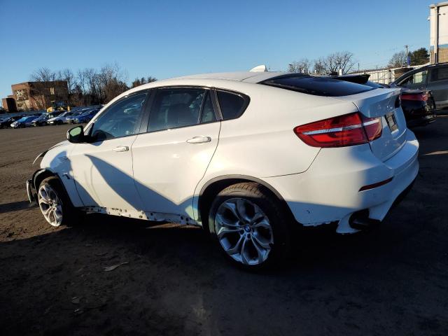 5UXFG2C50E0C45608 - 2014 BMW X6 XDRIVE35I WHITE photo 2