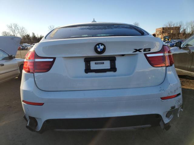 5UXFG2C50E0C45608 - 2014 BMW X6 XDRIVE35I WHITE photo 6