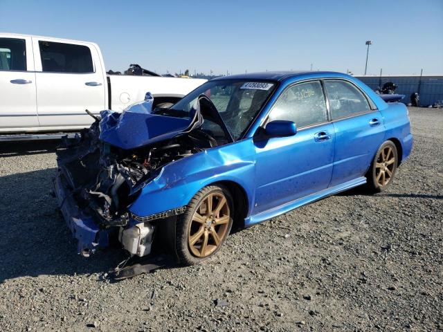 JF1GD74647G508568 - 2007 SUBARU IMPREZA WRX BLUE photo 1