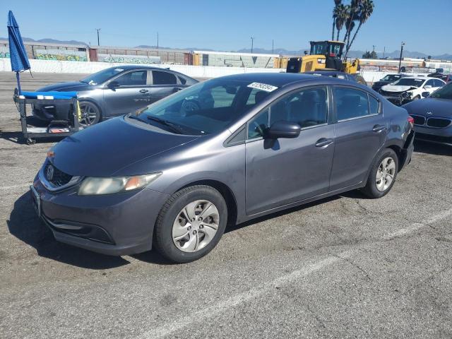 19XFB2F55EE226956 - 2014 HONDA CIVIC LX GRAY photo 1