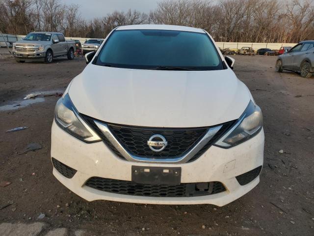 3N1AB7APXKY445649 - 2019 NISSAN SENTRA S WHITE photo 5