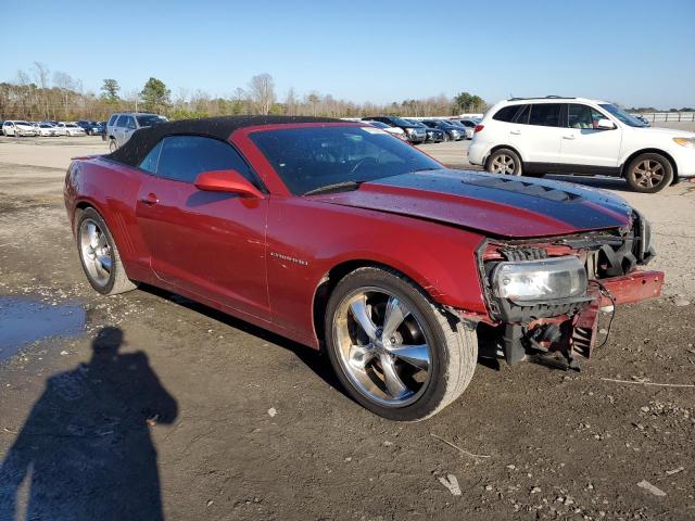 2G1FJ3DJ5E9201135 - 2014 CHEVROLET CAMARO SS RED photo 4