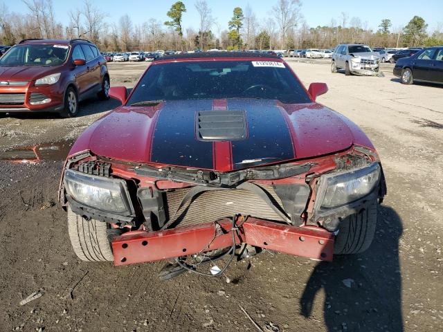 2G1FJ3DJ5E9201135 - 2014 CHEVROLET CAMARO SS RED photo 5