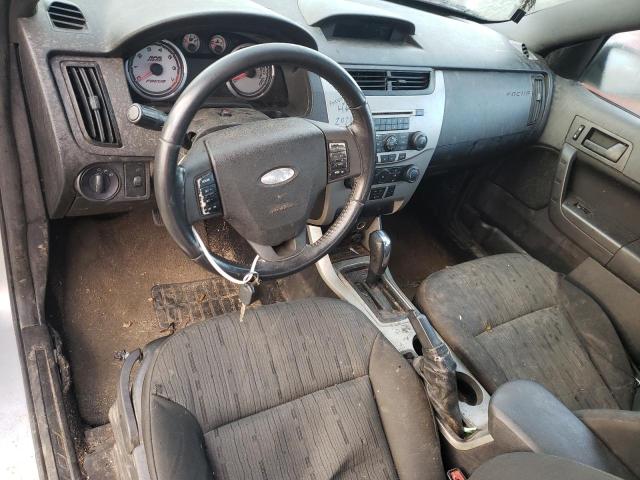 1FAHP35N19W196857 - 2009 FORD FOCUS SE SILVER photo 8