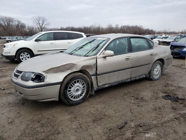 2G1WF55E629206144 - 2002 CHEVROLET IMPALA GOLD photo 1