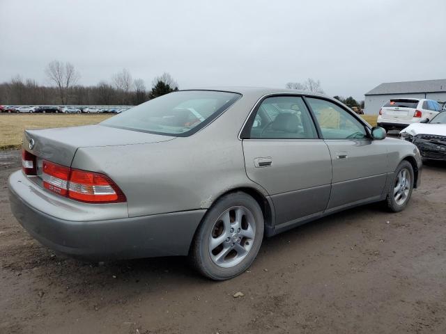 JT8BF28G4Y0254406 - 2000 LEXUS ES 300 GRAY photo 3