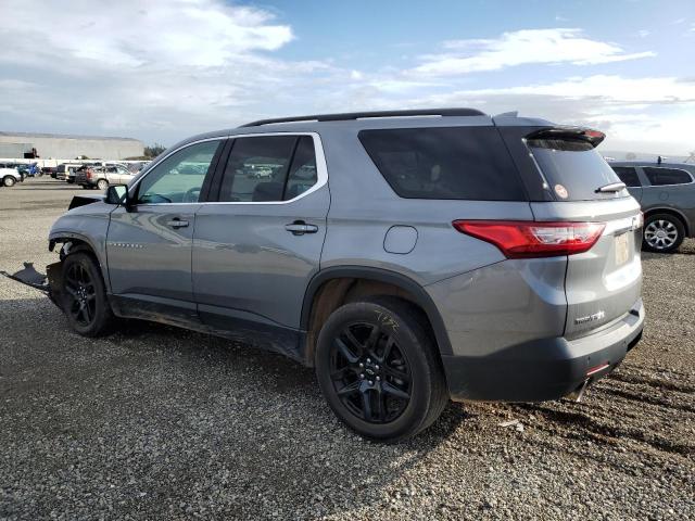 1GNERGKW2KJ245263 - 2019 CHEVROLET TRAVERSE LT GRAY photo 2