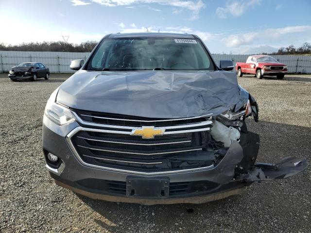 1GNERGKW2KJ245263 - 2019 CHEVROLET TRAVERSE LT GRAY photo 5