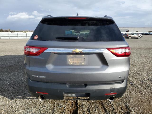 1GNERGKW2KJ245263 - 2019 CHEVROLET TRAVERSE LT GRAY photo 6