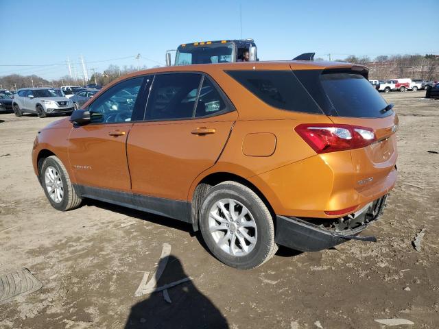 2GNAXSEV7K6243063 - 2019 CHEVROLET EQUINOX LS ORANGE photo 2