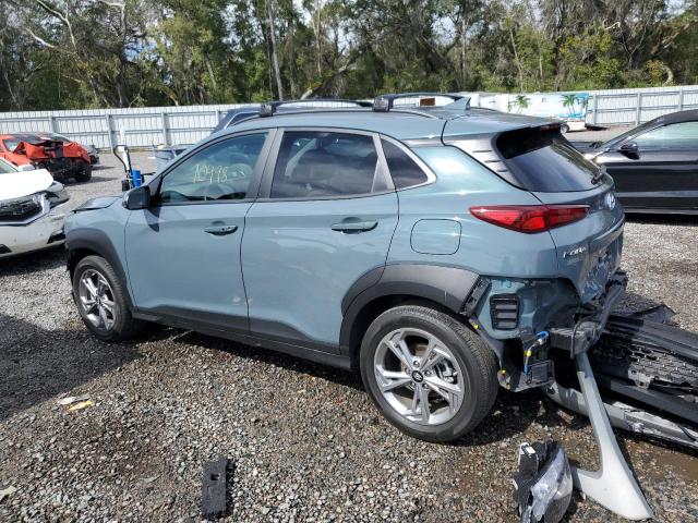 KM8K62AB1PU948019 - 2023 HYUNDAI KONA SEL TURQUOISE photo 2