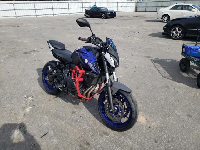 JYARM32E1MA000476 - 2021 YAMAHA MT07 BLUE photo 1