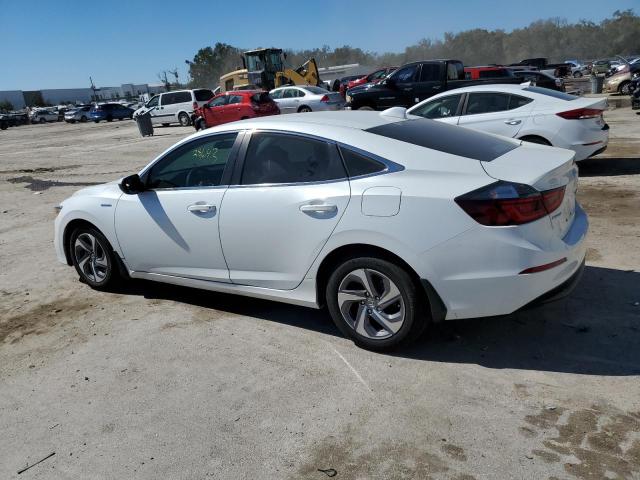 19XZE4F58LE011293 - 2020 HONDA INSIGHT EX WHITE photo 2