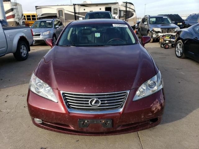 JTHBJ46G882211348 - 2008 LEXUS ES 350 RED photo 5