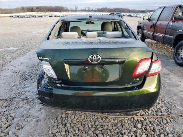 4T4BF3EK3AR064385 - 2010 TOYOTA CAMRY BASE GREEN photo 6