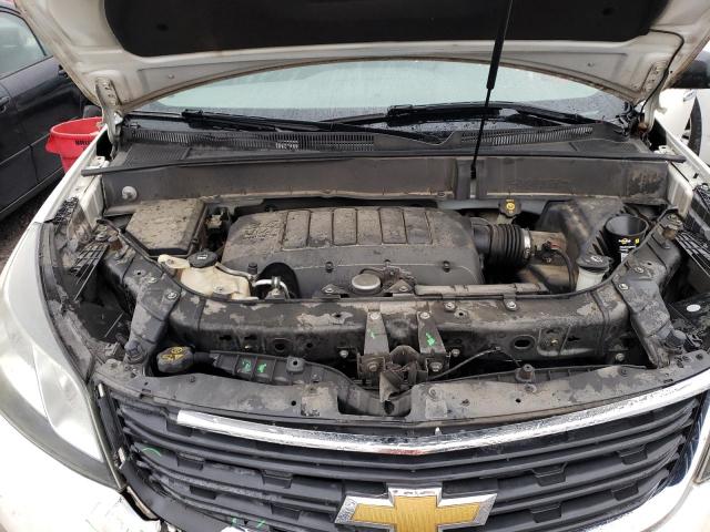 1GNKRFED5DJ116587 - 2013 CHEVROLET TRAVERSE LS WHITE photo 12