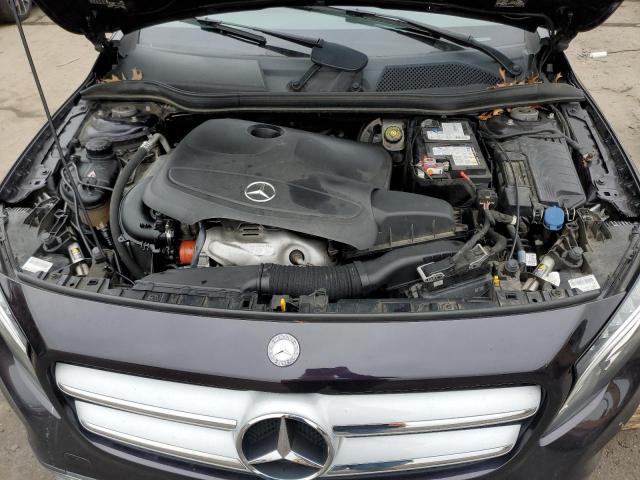 WDCTG4GB5GJ218148 - 2016 MERCEDES-BENZ GLA 250 4MATIC PURPLE photo 11