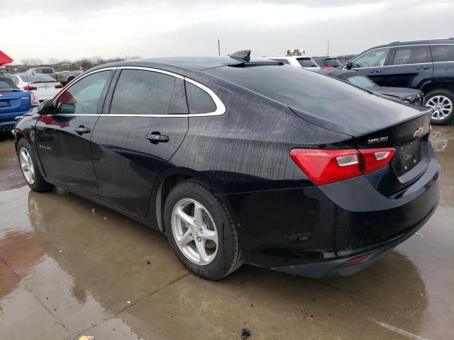 1G1ZB5ST0JF224138 - 2018 CHEVROLET MALIBU LS BLACK photo 2