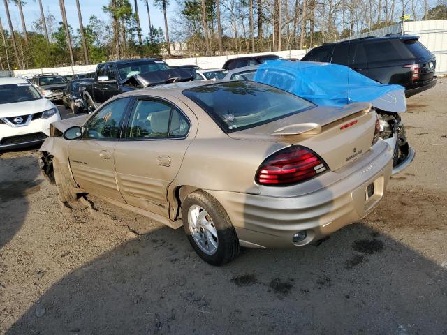 1G2NF52F22C219566 - 2002 PONTIAC GRAND AM SE1 GOLD photo 2