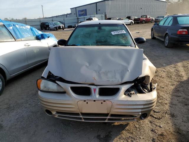 1G2NF52F22C219566 - 2002 PONTIAC GRAND AM SE1 GOLD photo 5