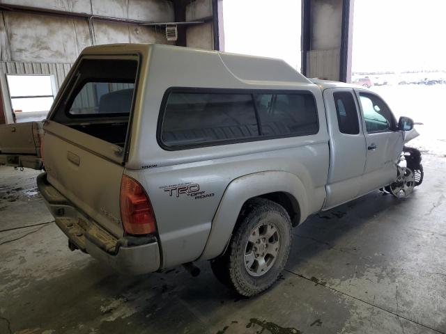 5TEUU42N96Z150302 - 2006 TOYOTA TACOMA ACCESS CAB ვერცხლისფერი ფოტო 3