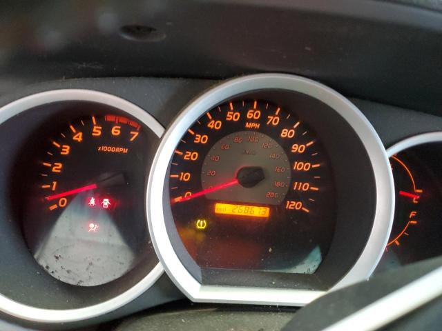 5TEUU42N96Z150302 - 2006 TOYOTA TACOMA ACCESS CAB ვერცხლისფერი ფოტო 9