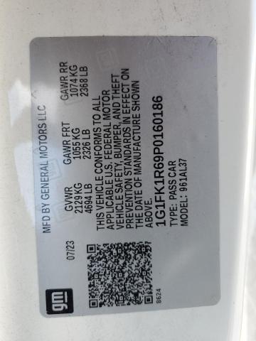 1G1FK1R69P0160186 - 2023 CHEVROLET CAMARO ZL1 WHITE photo 12