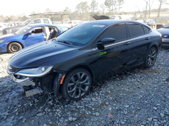 1C3CCCBB4FN545896 - 2015 CHRYSLER 200 S BLACK photo 1