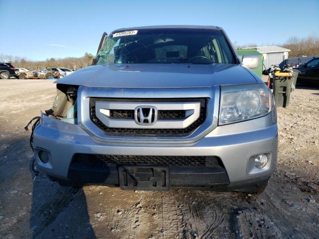 5FNYF4H90AB015466 - 2010 HONDA PILOT TOURING SILVER photo 5