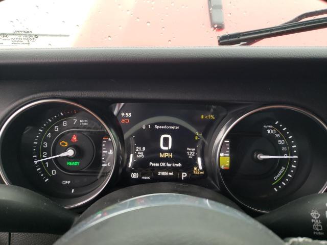 1C4JJXP68MW745246 - 2021 JEEP WRANGLER U SAHARA 4XE RED photo 9