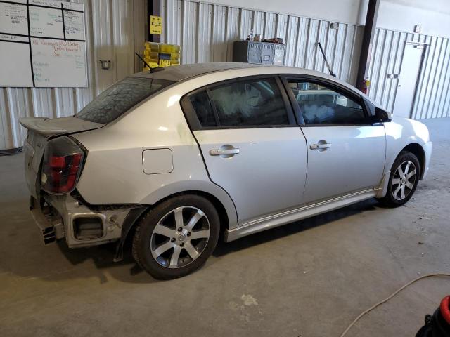 3N1AB6AP9CL698437 - 2012 NISSAN SENTRA 2.0 SILVER photo 3