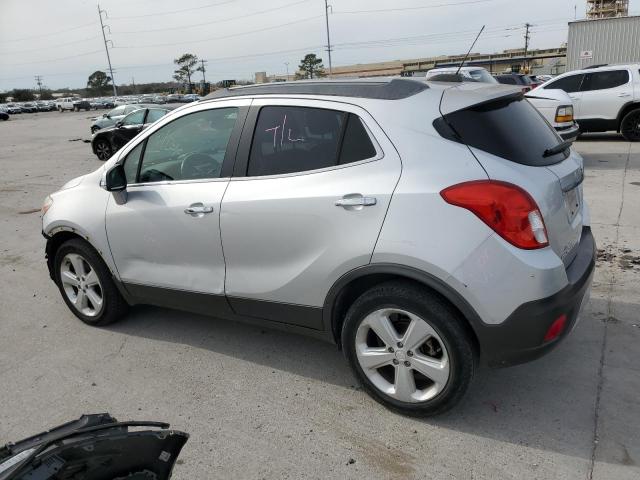 KL4CJASB6FB268217 - 2015 BUICK ENCORE SILVER photo 2