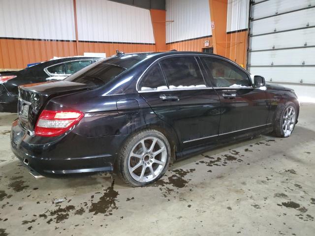 WDDGF54X08F063986 - 2008 MERCEDES-BENZ C 300 BLACK photo 3