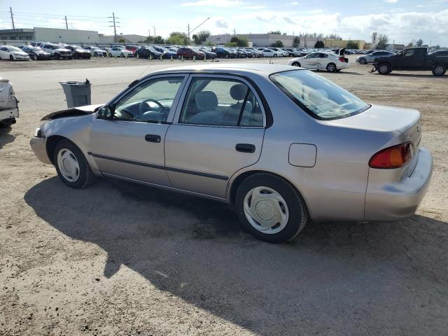 2T1BR12E0YC321888 - 2000 TOYOTA COROLLA VE SILVER photo 2