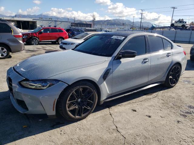 WBS33AY01NFL85175 - 2022 BMW M3 COMPETITION SILVER photo 1