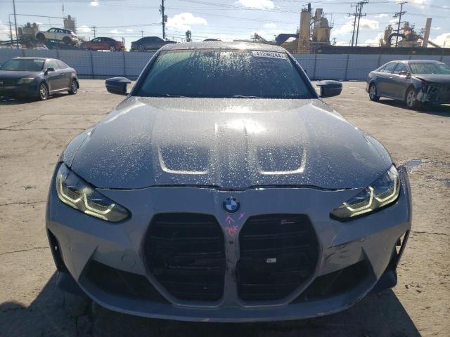 WBS33AY01NFL85175 - 2022 BMW M3 COMPETITION SILVER photo 5