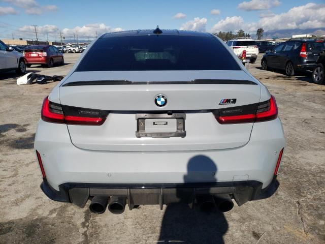 WBS33AY01NFL85175 - 2022 BMW M3 COMPETITION SILVER photo 6