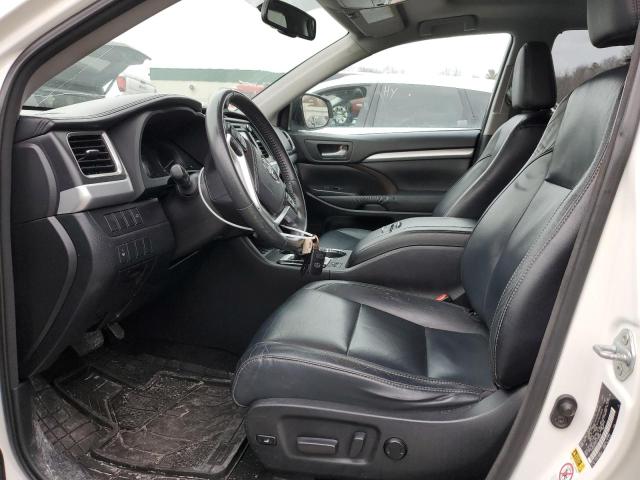 5TDJKRFH3FS120820 - 2015 TOYOTA HIGHLANDER XLE WHITE photo 7